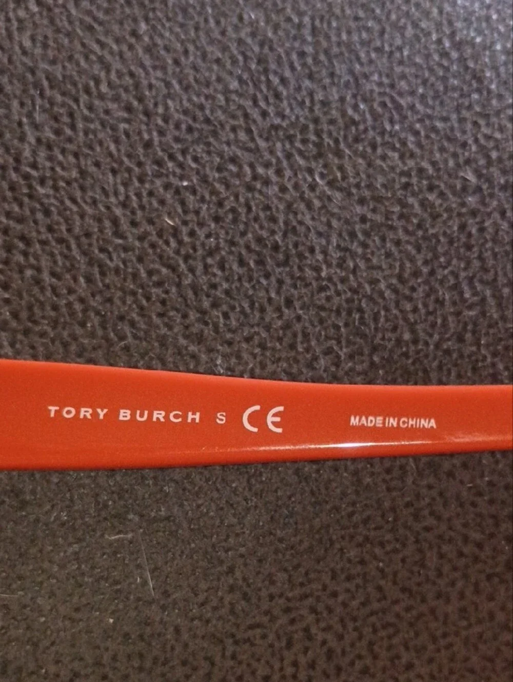Tory Burch Orange Round Designer Sunglasses